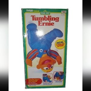 Vintage TYCO Tumbling Ernie Sesame Street In Box